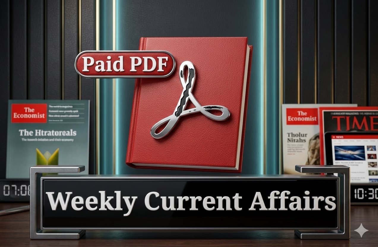 Weekly Current Affairs Paid Pdfs